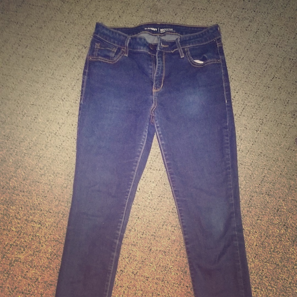 old navy rockstar jeans